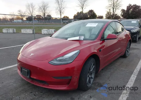 2022 Tesla Model 3 Long Range Dual Motor All-Wheel Drive from USA, damaged, VIN 5YJ3E1EB9NF367308